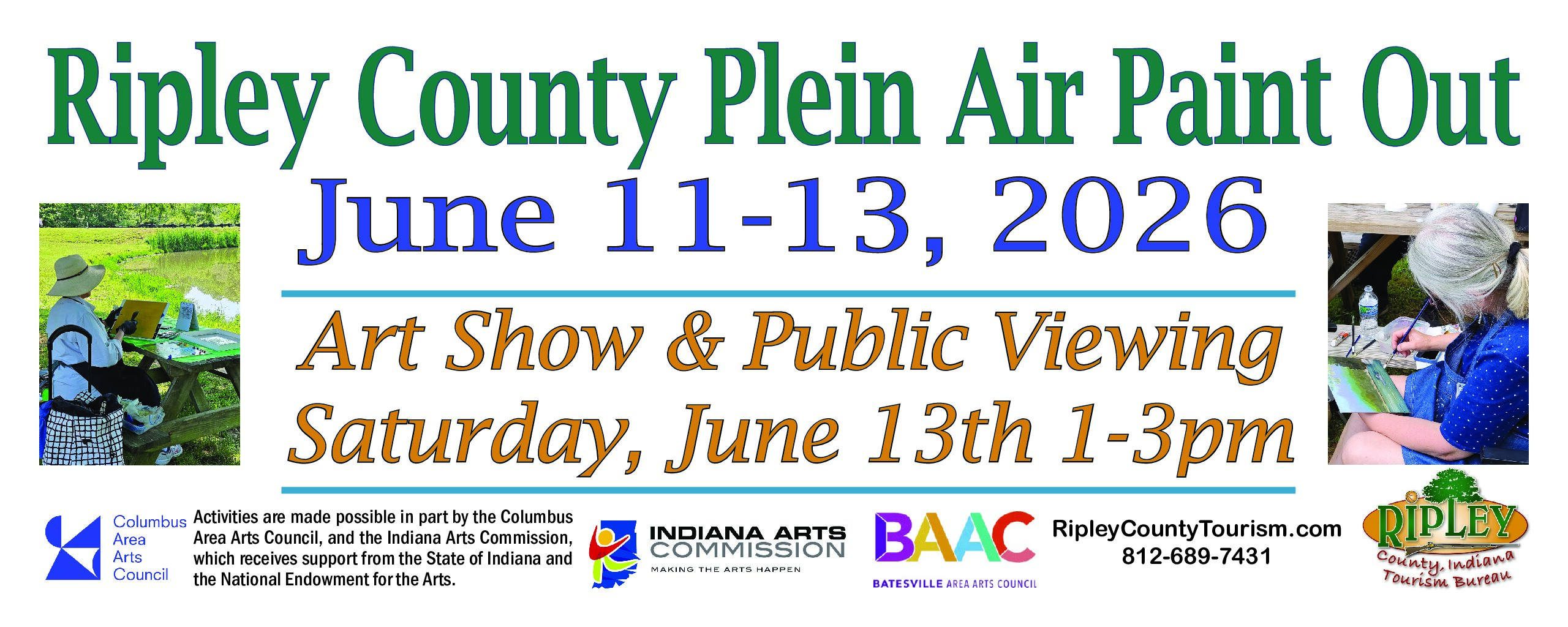 Ripley County Plein Air Paint Out
