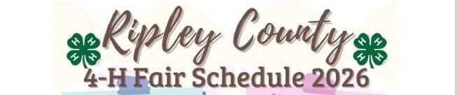 Ripley County 4-H Fair